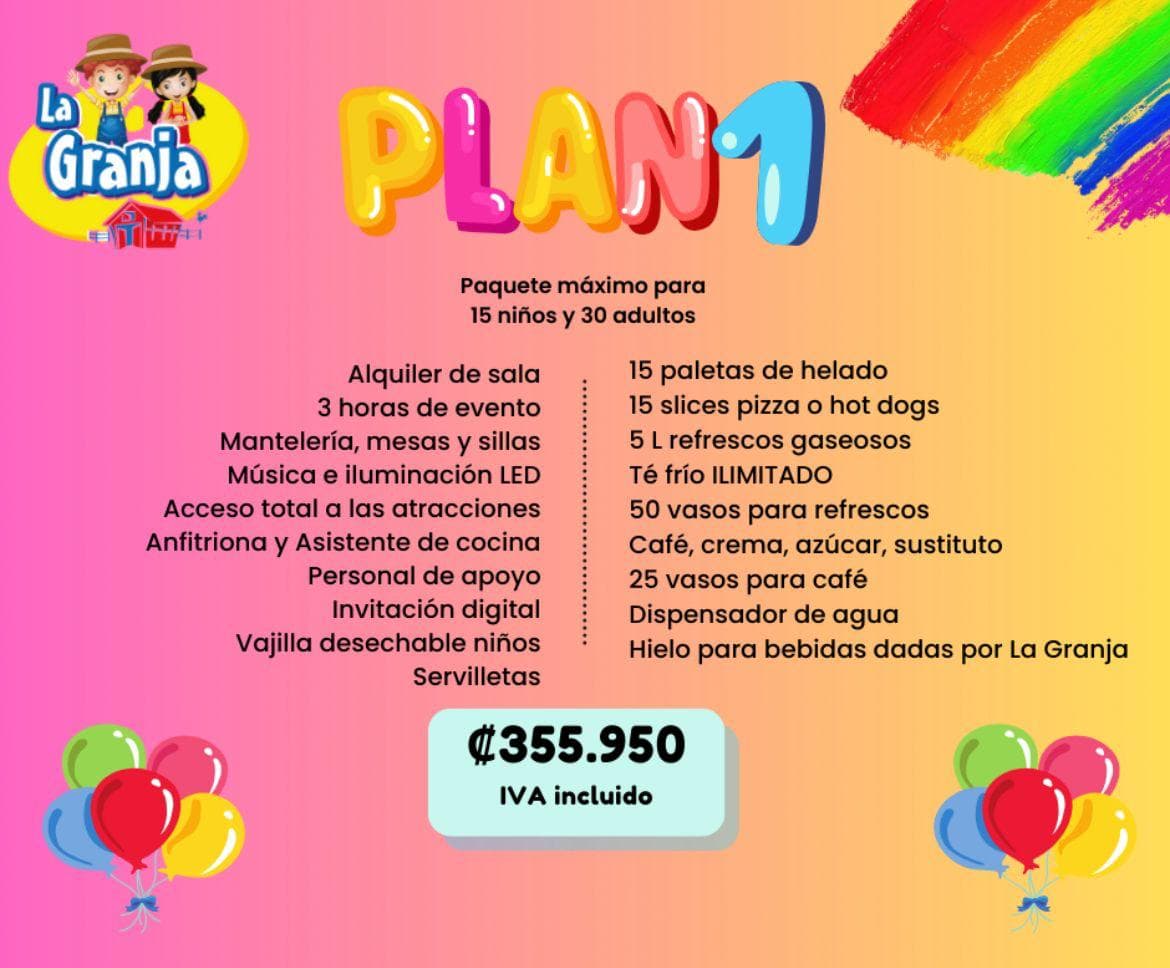 Detalles del Paquete 1